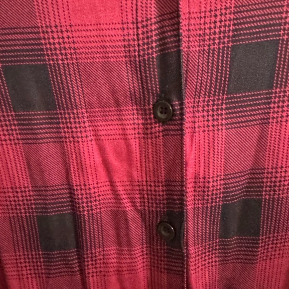 TORRID Long Sleeve Button Front Shirt Dress with Pockets! Size 1 (14-16) - Picture 8 of 12